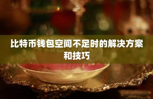 比特币钱包空间不足时的解决方案和技巧