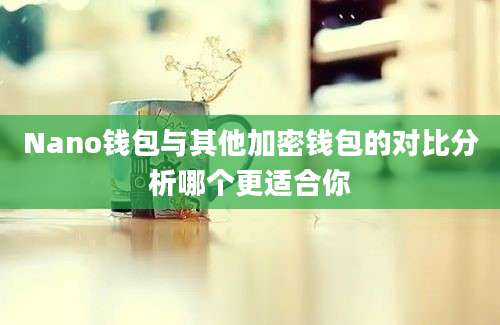 Nano钱包与其他加密钱包的对比分析哪个更适合你